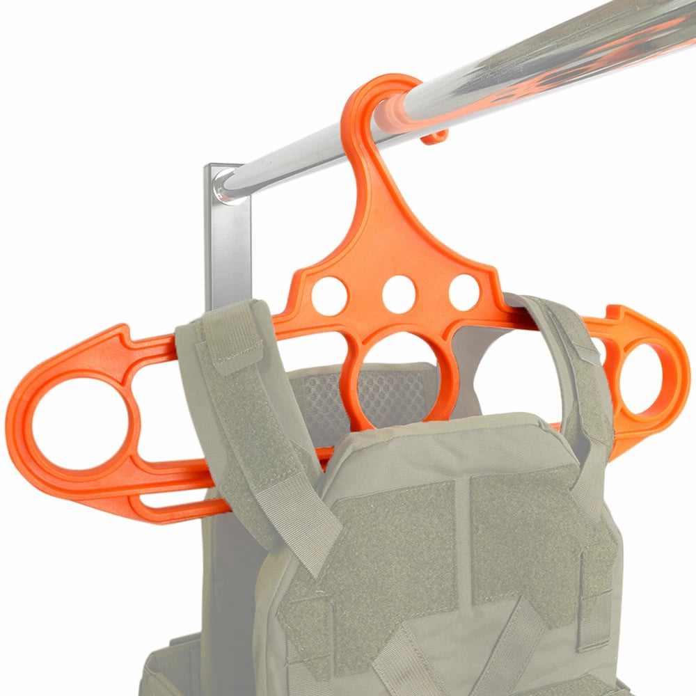Ontario Jericho Bear Back Hanger with Polypropylene Construction