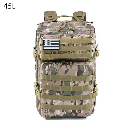 45 Liter 3 Day Tactical Backpack