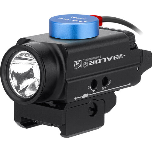 Olight Baldr S Rail Mounted Pistol Light - 800 Lumens, Green Laser