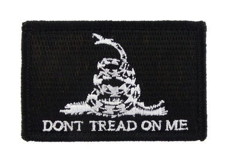 Dont Tread On Me Gadsden Flag Tactical Patch 2"x3" Morale Patch