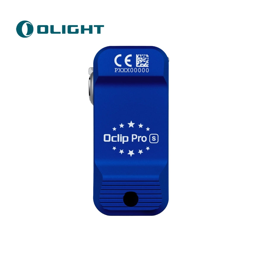 OLIGHT Oclip Pro S - Clip on Flashlight with Light, UV, and RGB Light, 600 Lumens Max