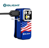 OLIGHT Oclip Pro S - Clip on Flashlight with Light, UV, and RGB Light, 600 Lumens Max