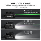 Olight Baldr S Rail Mounted Pistol Light - 800 Lumens, Green Laser