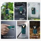 OLIGHT Oclip Pro S - Clip on Flashlight with Light, UV, and RGB Light, 600 Lumens Max