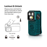 OLIGHT Oclip Pro S - Clip on Flashlight with Light, UV, and RGB Light, 600 Lumens Max