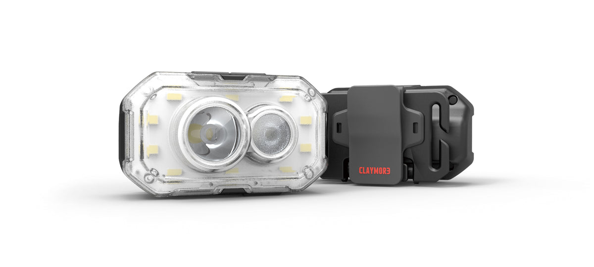 Claymore HEADY+ Rechargeable Headlamp