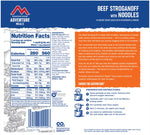 Mountain House Beef Stroganoff with Noodles Freeze Dried Meal, 2 Servings, Pouch