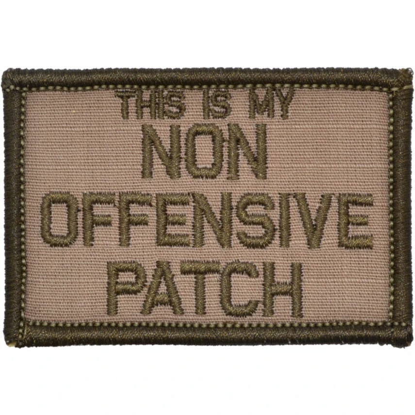This Is My Non Offensive Patch 2"x3" Morale Patch