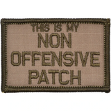 This Is My Non Offensive Patch 2"x3" Morale Patch