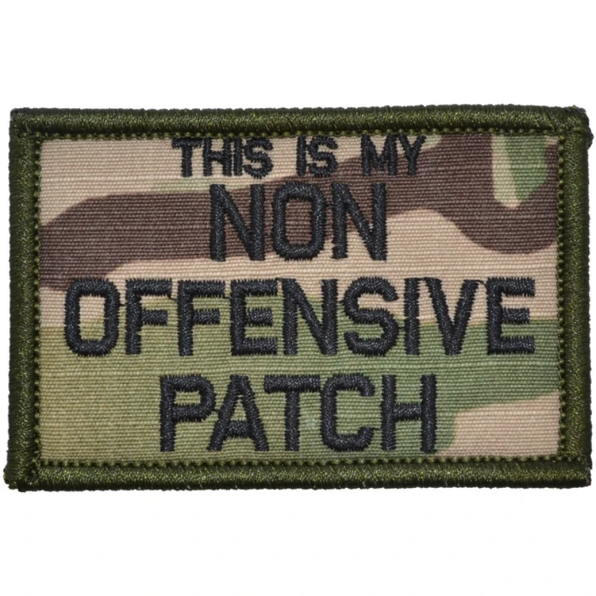 This Is My Non Offensive Patch 2"x3" Morale Patch