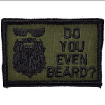 Do You Even Beard? Patch 2"x3" Morale Patch