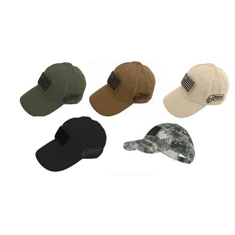 Voodoo Tactical Contractor Baseball Cap with Flag Patch