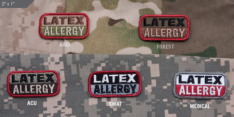 Latex Allergy Morale Patch